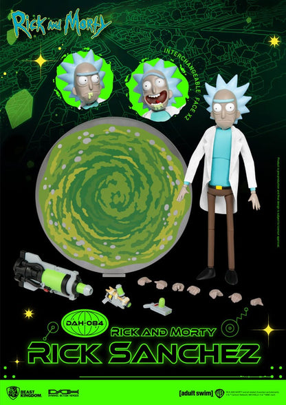 Rick and Morty Dynamic 8ction Heroes Action Figure 1/9 Rick Sanchez 23 cm Action figures