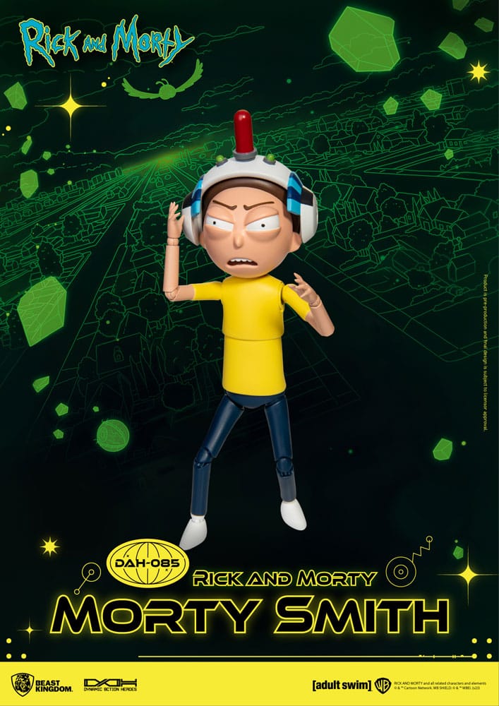 Rick and Morty Dynamic 8ction Heroes Action Figure 1/9 Morty Smith 23 cm - FanofThings.co.uk