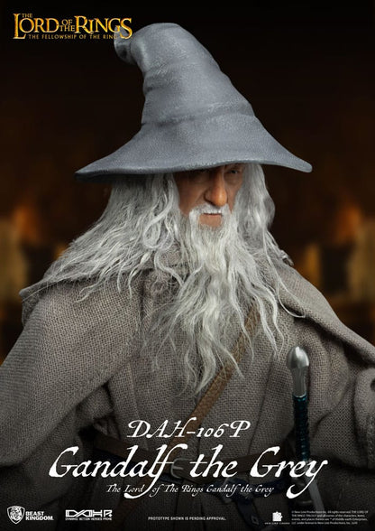 Lord of the Rings Dynamic 8ction Heroes Action Figure 1/9 Gandalf the Grey 21 cm - FanofThings.co.uk