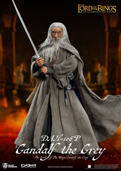 Lord of the Rings Dynamic 8ction Heroes Action Figure 1/9 Gandalf the Grey 21 cm - FanofThings.co.uk