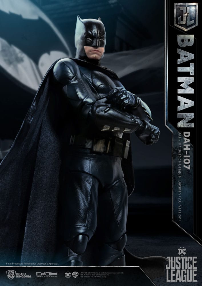 Justice League Dynamic 8ction Heroes Action Figure 1/9 Justice League Batman 20 cm - FanofThings.co.uk