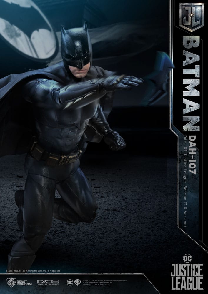 Justice League Dynamic 8ction Heroes Action Figure 1/9 Justice League Batman 20 cm - FanofThings.co.uk