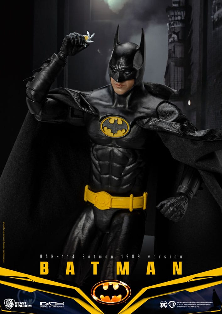DC Comics Dynamic 8ction Heroes Action Figure 1/9 Batman 1989 Ver. 21 cm Action figures