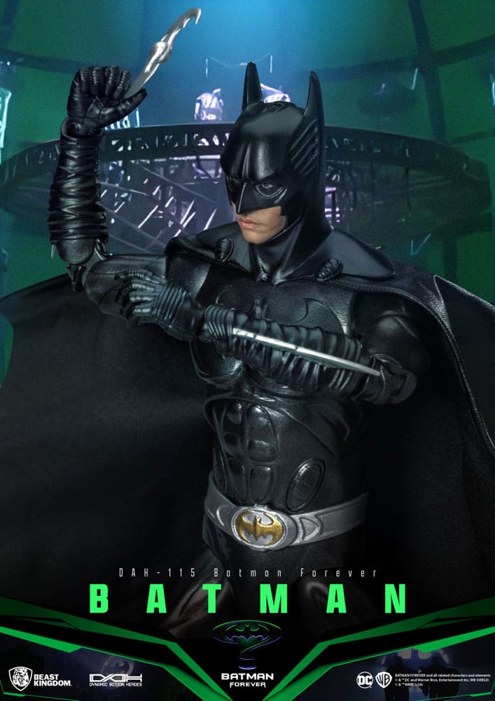 DC Comics Dynamic 8ction Heroes Action Figure 1/9 Batman (Batman Forever) 21 cm Action figures