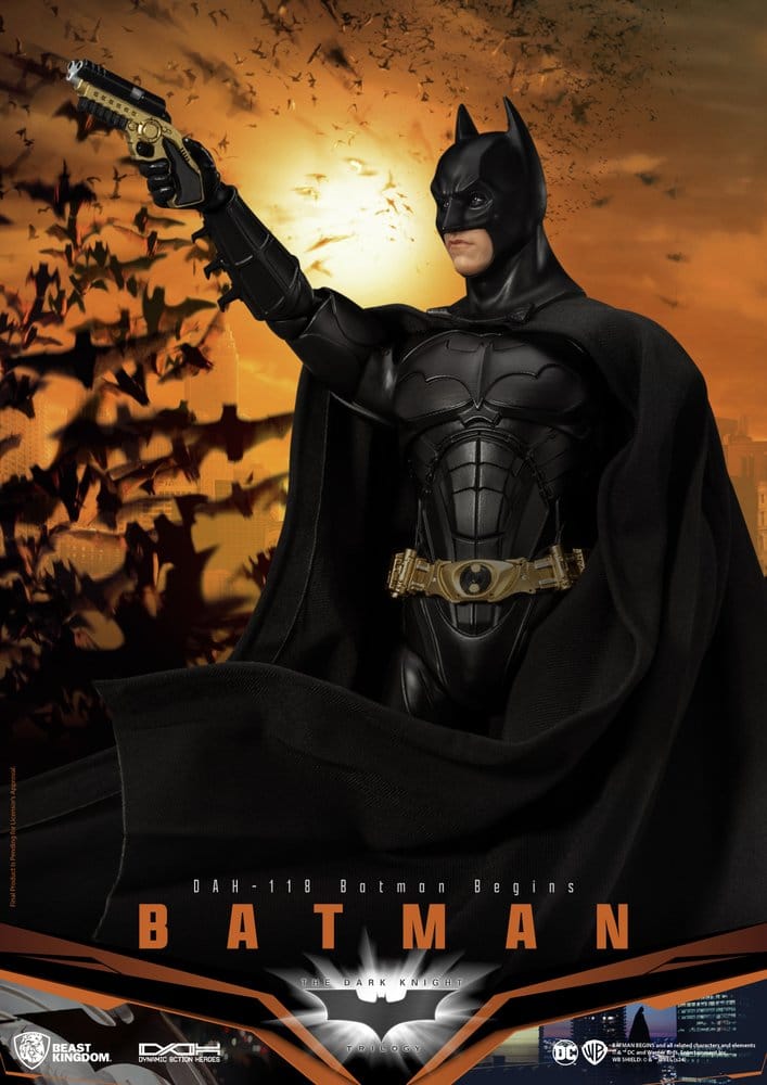 DC Comics Dynamic 8ction Heroes Action Figure Batman (Batman Begins) 21 cm