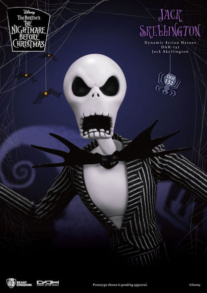 Nightmare before Christmas Dynamic 8ction Heroes Action Figure 1/9 Jack 21 cm Beast Kingdom Toys