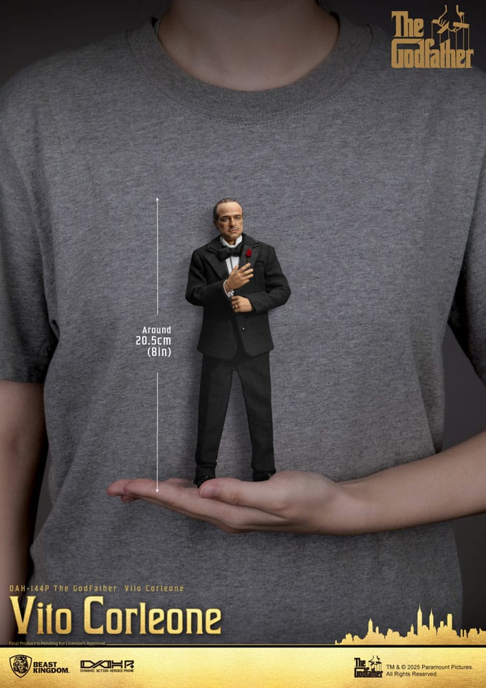 The Godfather Action Figure Vito Corleone 20 cm - FanofThings.co.uk