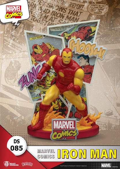 Marvel Comics D-Stage PVC Diorama Iron Man 16 cm Statues