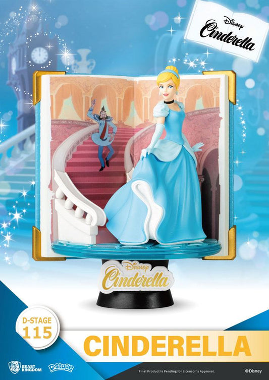 Disney Book Series D-Stage PVC Diorama Cinderella 13 cm - FanofThings.co.uk