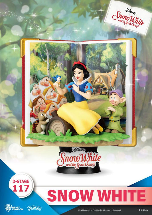 Disney Book Series D-Stage PVC Diorama Snow White 13 cm - FanofThings.co.uk