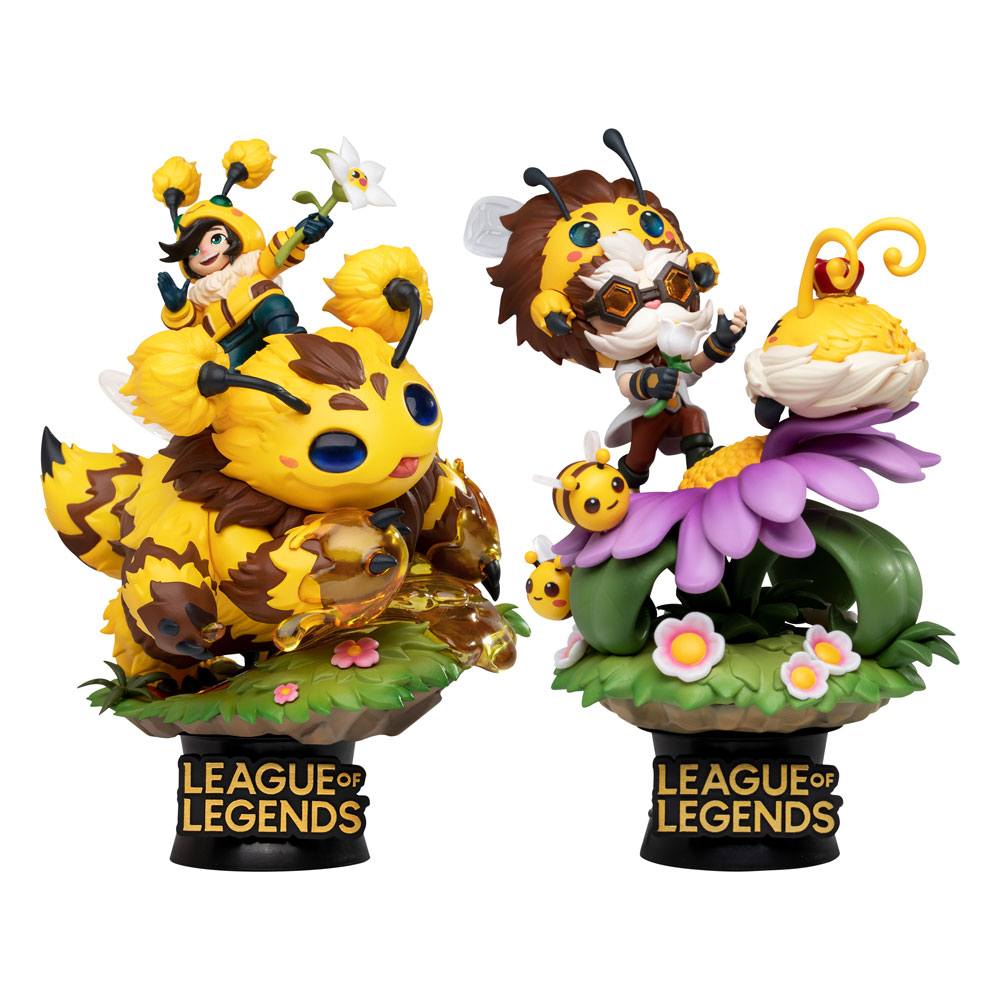 League of Legends D-Stage PVC Diorama Set Nunu & Beelump & Heimerstinger 16 cm - FanofThings.co.uk
