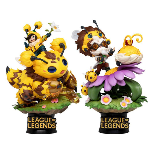League of Legends D-Stage PVC Diorama Set Nunu & Beelump & Heimerstinger 16 cm - FanofThings.co.uk