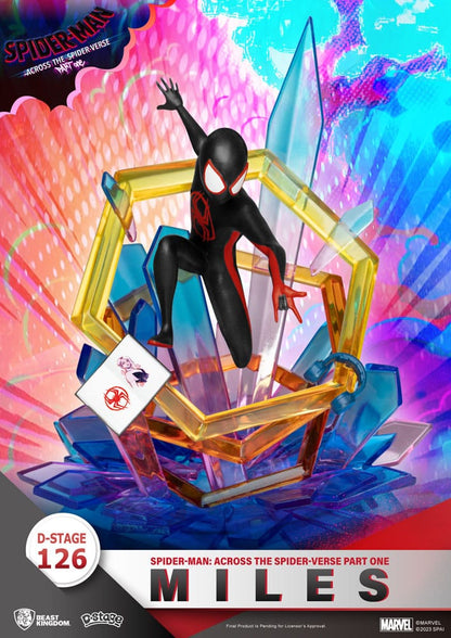 Marvel D-Stage PVC Diorama Spider-Man: Across the Spider-Verse Part One-Miles 15 cm Beast Kingdom Toys