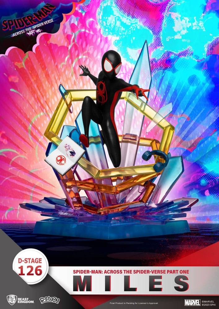Marvel D-Stage PVC Diorama Spider-Man: Across the Spider-Verse Part One-Miles 15 cm Beast Kingdom Toys