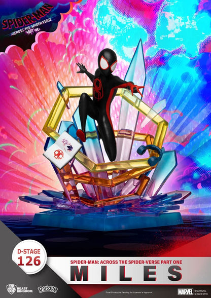 Marvel D-Stage PVC Diorama Spider-Man: Across the Spider-Verse Part One-Miles 15 cm Beast Kingdom Toys