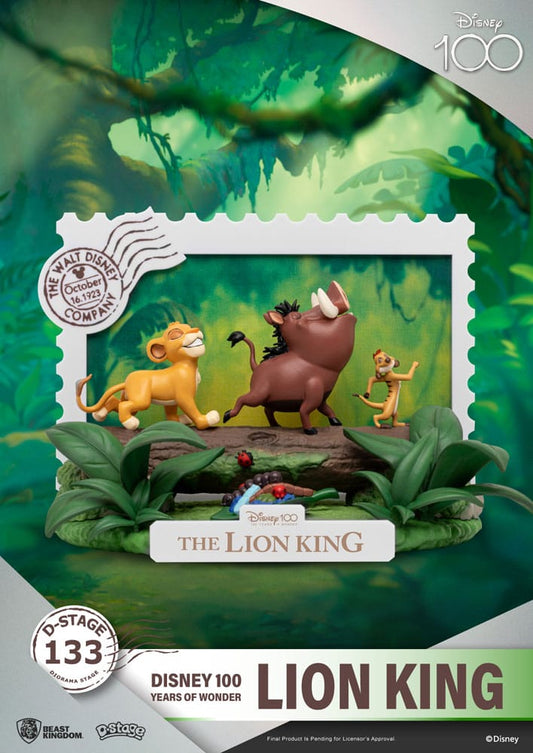 Disney 100 Years of Wonder D-Stage PVC Diorama Lion King 10 cm - FanofThings.co.uk