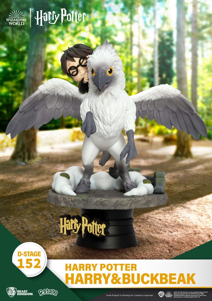 Harry Potter D-Stage PVC Diorama Harry & Buckbeak 16 cm Beast Kingdom Toys