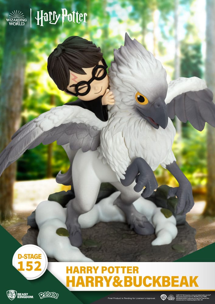 Harry Potter D-Stage PVC Diorama Harry & Buckbeak 16 cm Beast Kingdom Toys