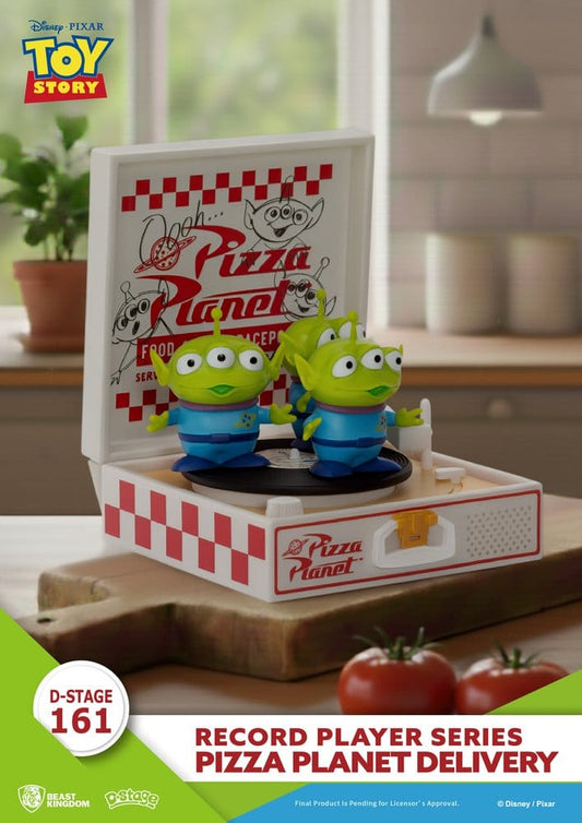 Toy Story Record Player Series PVC figure Pizza Planet Delivery 12 cm Beast Kingdom Toys