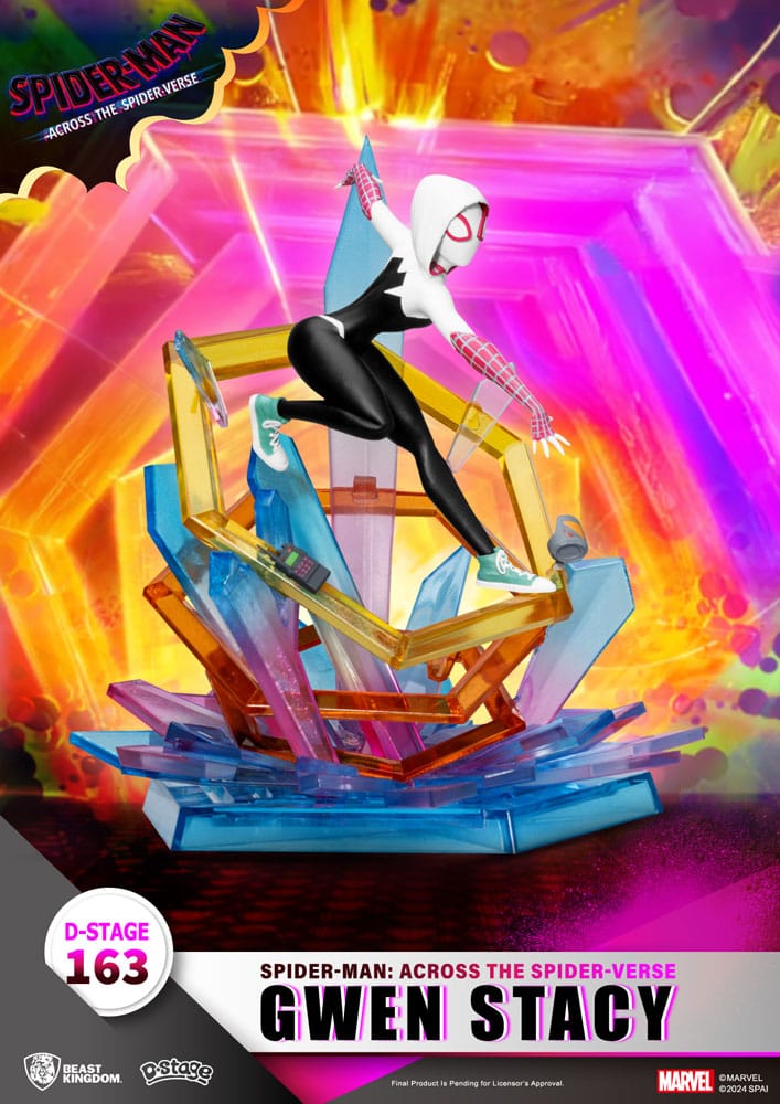 Marvel D-Stage PVC Diorama Spider-Man: Across the Spider-Verse Gwen Stacy 15 cm Beast Kingdom Toys