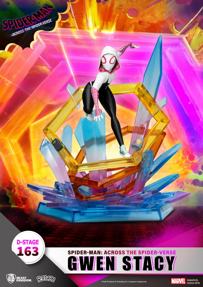 Marvel D-Stage PVC Diorama Spider-Man: Across the Spider-Verse Gwen Stacy 15 cm Beast Kingdom Toys