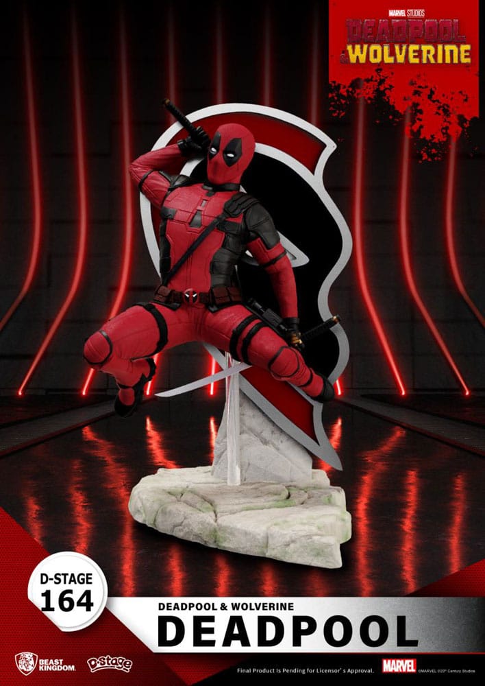 Deadpool 3 D-Stage PVC Diorama Deadpool 16 cm Beast Kingdom Toys