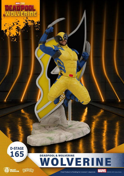 Deadpool 3 D-Stage PVC Diorama Wolverine 16 cm Beast Kingdom Toys