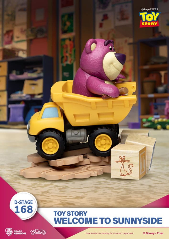 Toy Story D-Stage PVC Diorama Welcome to Sunnyside 14 cm