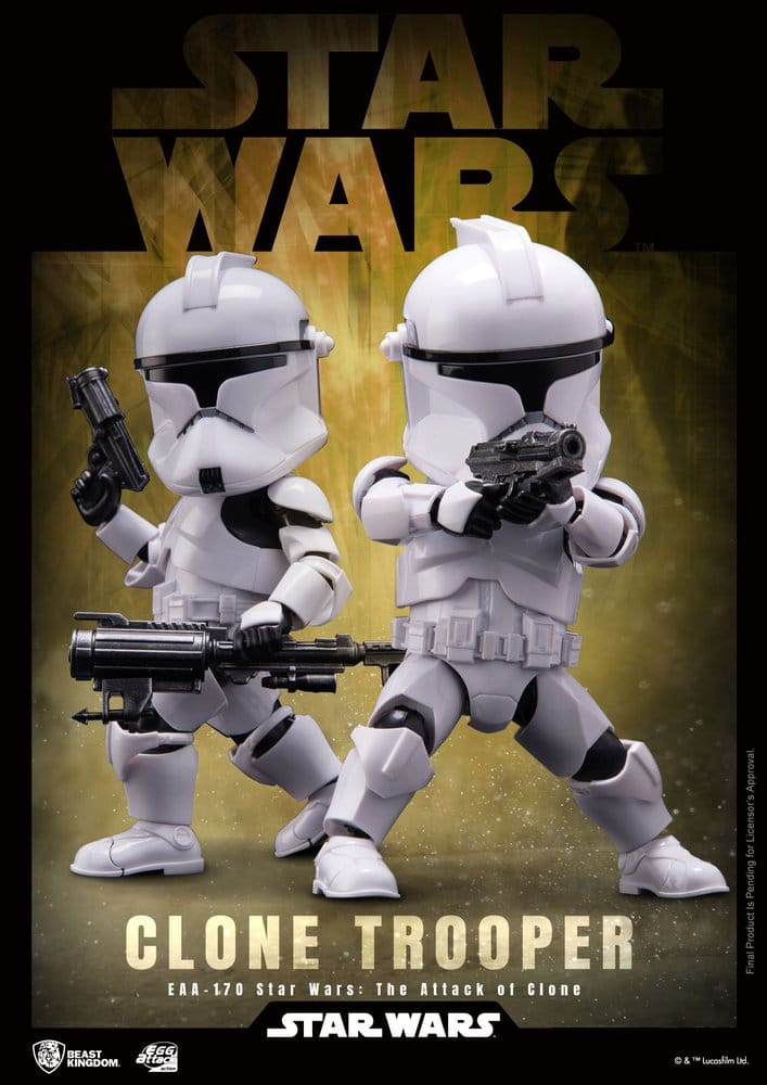 Star Wars Egg Attack Action Figure Clone Trooper 16 cm