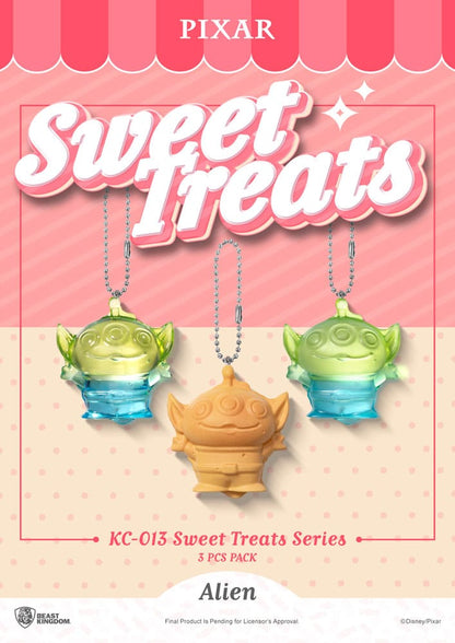 Pixar Sweet Treats Series Keychains 3-Pack 4 cm Beast Kingdom Toys