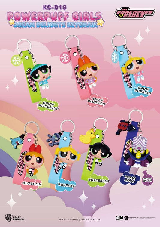 The Powerpuff Girls Keychains Blind Box Dream Delights 5 cm Sortiment (6) - FanofThings.co.uk