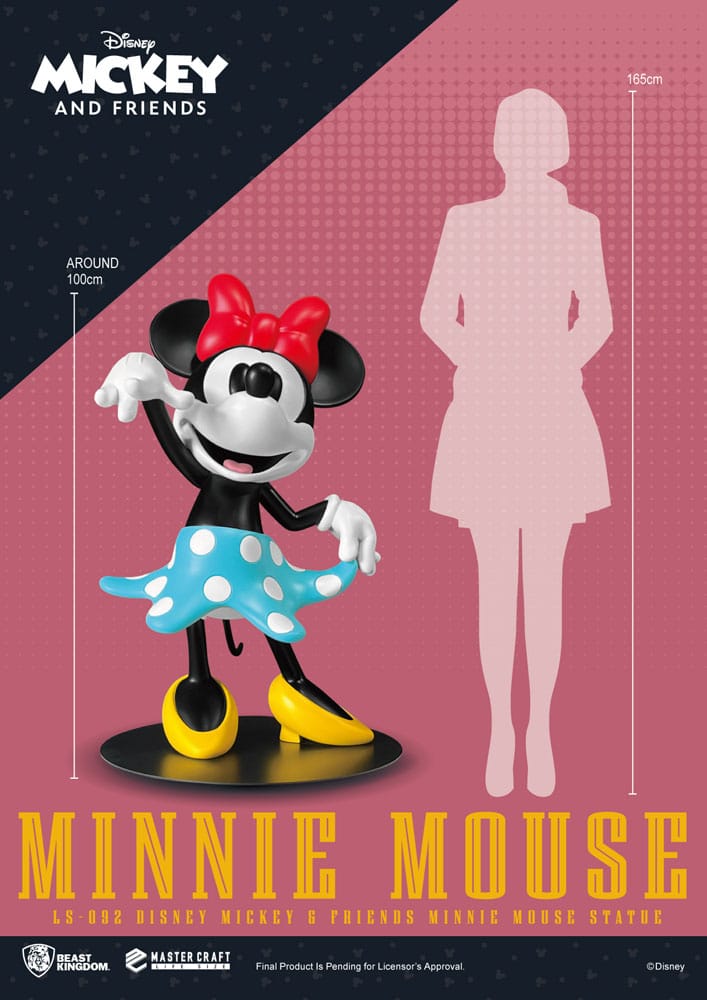 Disney Life-Size Statue Minnie Mouse 104 cm Beast Kingdom Toys