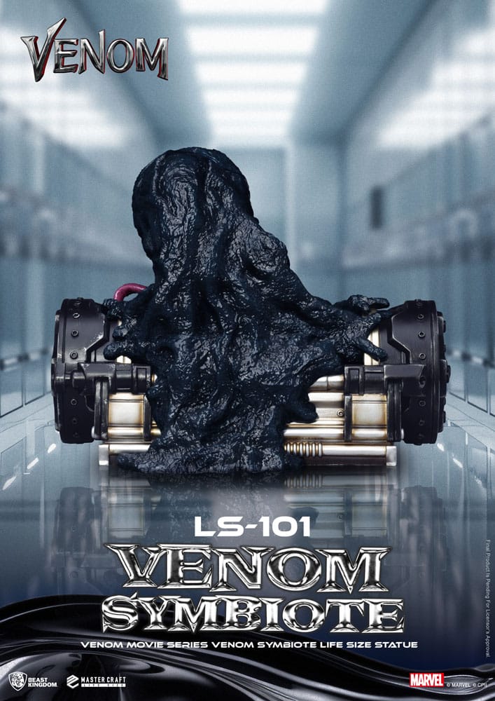 Venom Movie Series Life-Size Statue Venom Symbiote 24 cm Beast Kingdom Toys