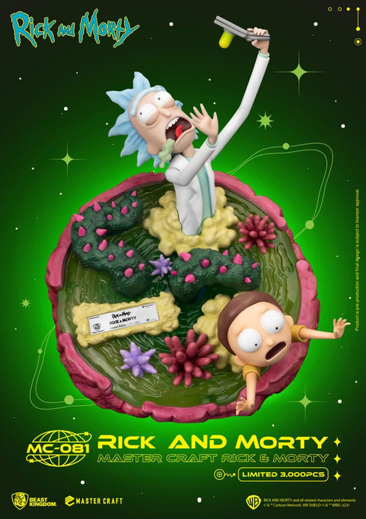 Rick and Morty Master Craft Statue Rick and Morty 42 cm - FanofThings.co.uk