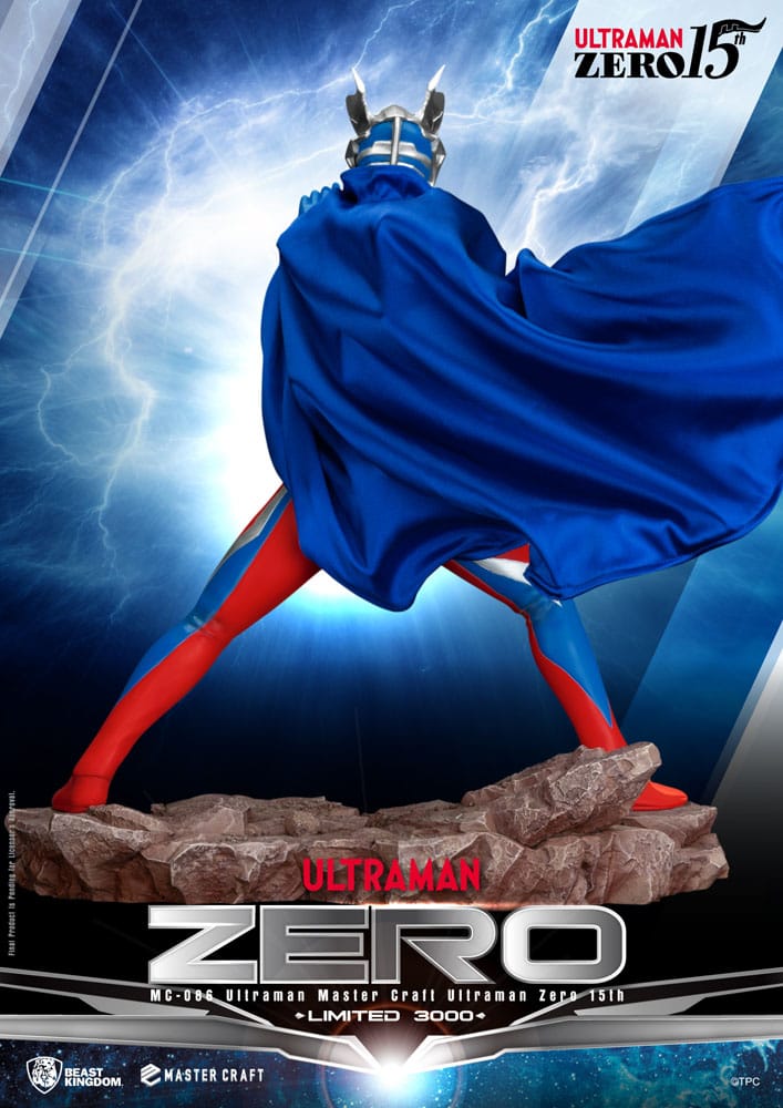 Ultraman Master Craft Statue Ultraman Zero 15th 41 cm Beast Kingdom Toys