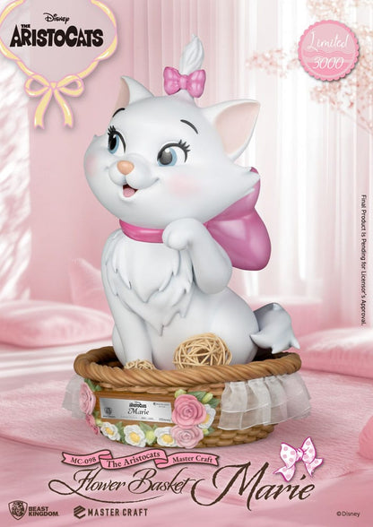 Aristocats Master Craft Statue Flower Basket Marie 32 cm