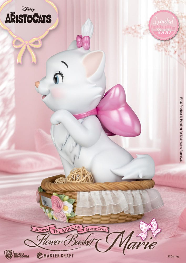 Aristocats Master Craft Statue Flower Basket Marie 32 cm Beast Kingdom Toys