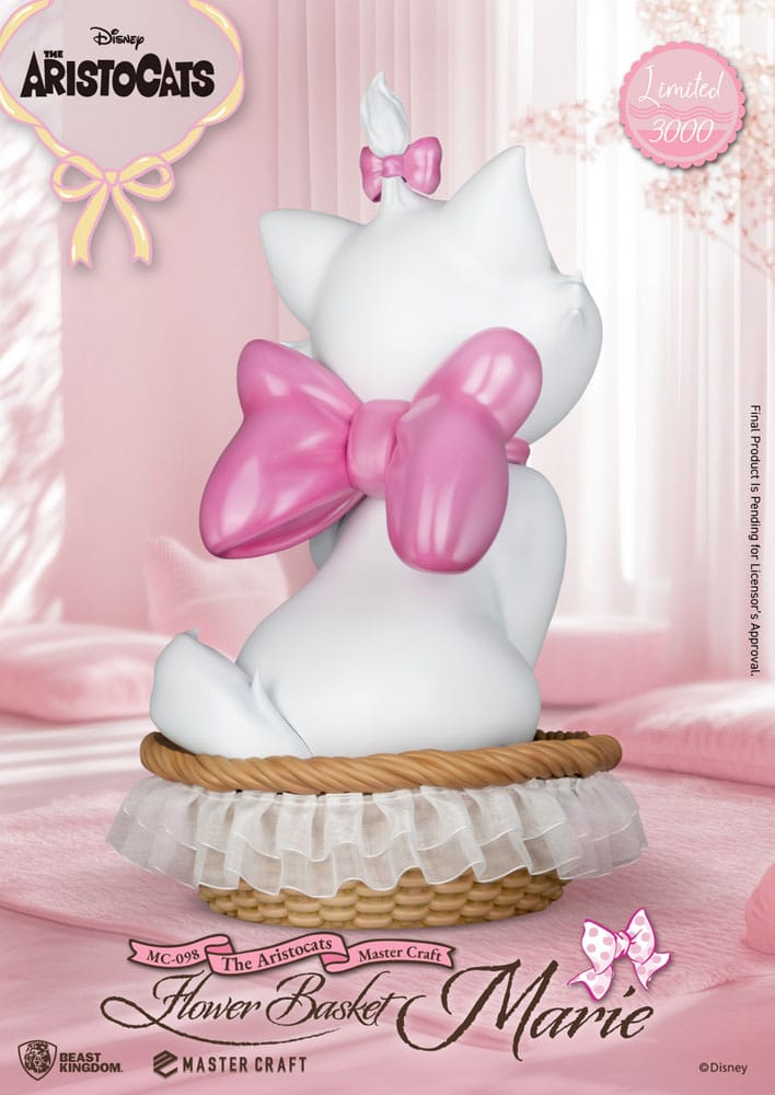 Aristocats Master Craft Statue Flower Basket Marie 32 cm Beast Kingdom Toys