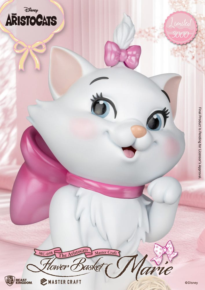 Aristocats Master Craft Statue Flower Basket Marie 32 cm Beast Kingdom Toys