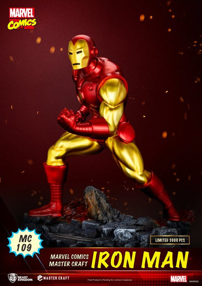 Marvel Comics Master Craft Statue Iron Man 29 cm Beast Kingdom Toys