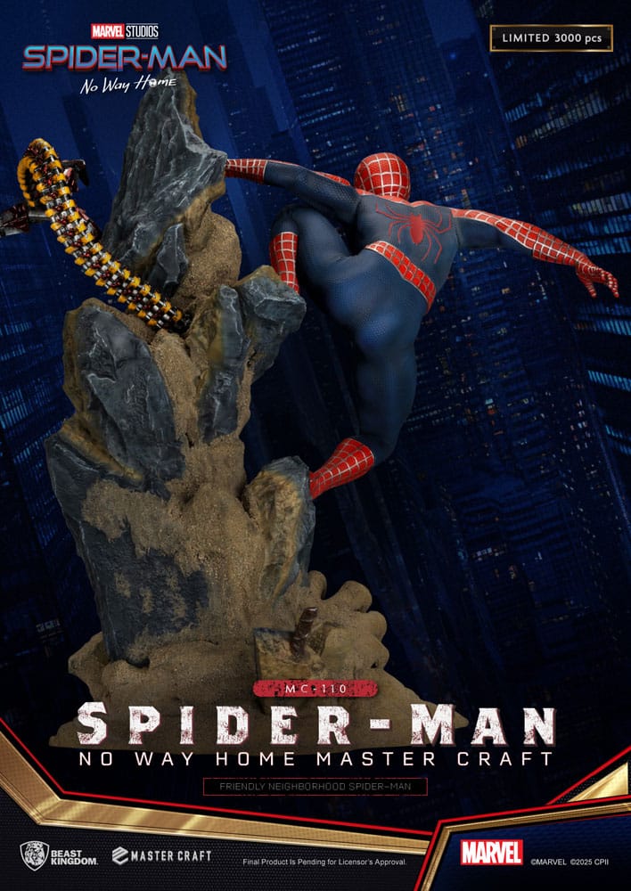 Spider-Man: No Way Home Master Craft Statue Friendly Neighborhood Spider-Man 36 cm Beast Kingdom Toys