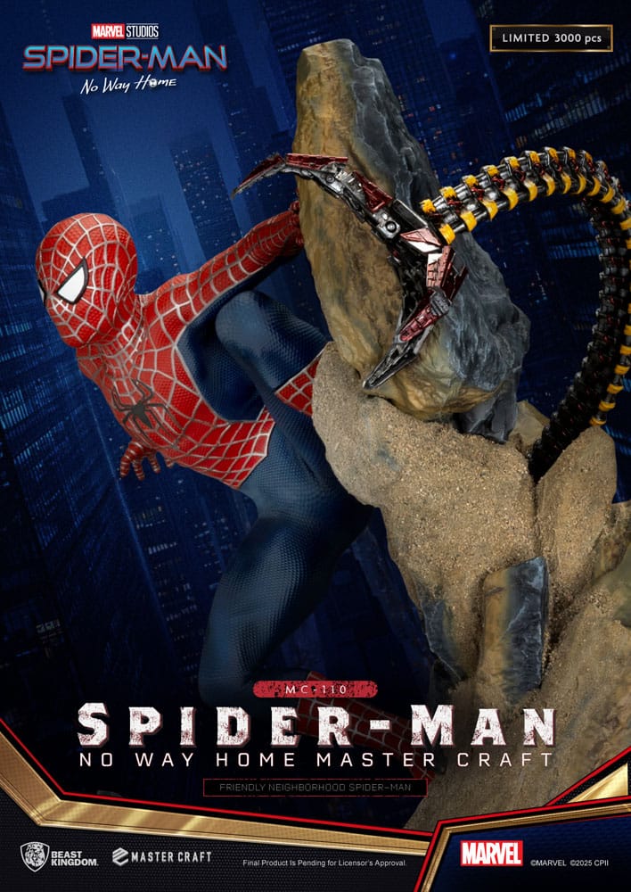 Spider-Man: No Way Home Master Craft Statue Friendly Neighborhood Spider-Man 36 cm Statues