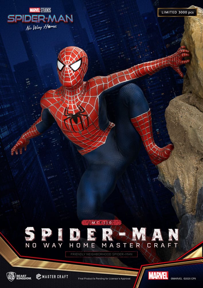 Spider-Man: No Way Home Master Craft Statue Friendly Neighborhood Spider-Man 36 cm Statues