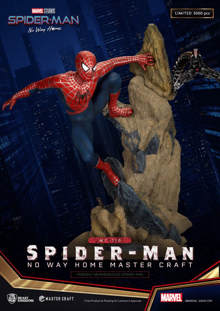 Spider-Man: No Way Home Master Craft Statue Friendly Neighborhood Spider-Man 36 cm Statues