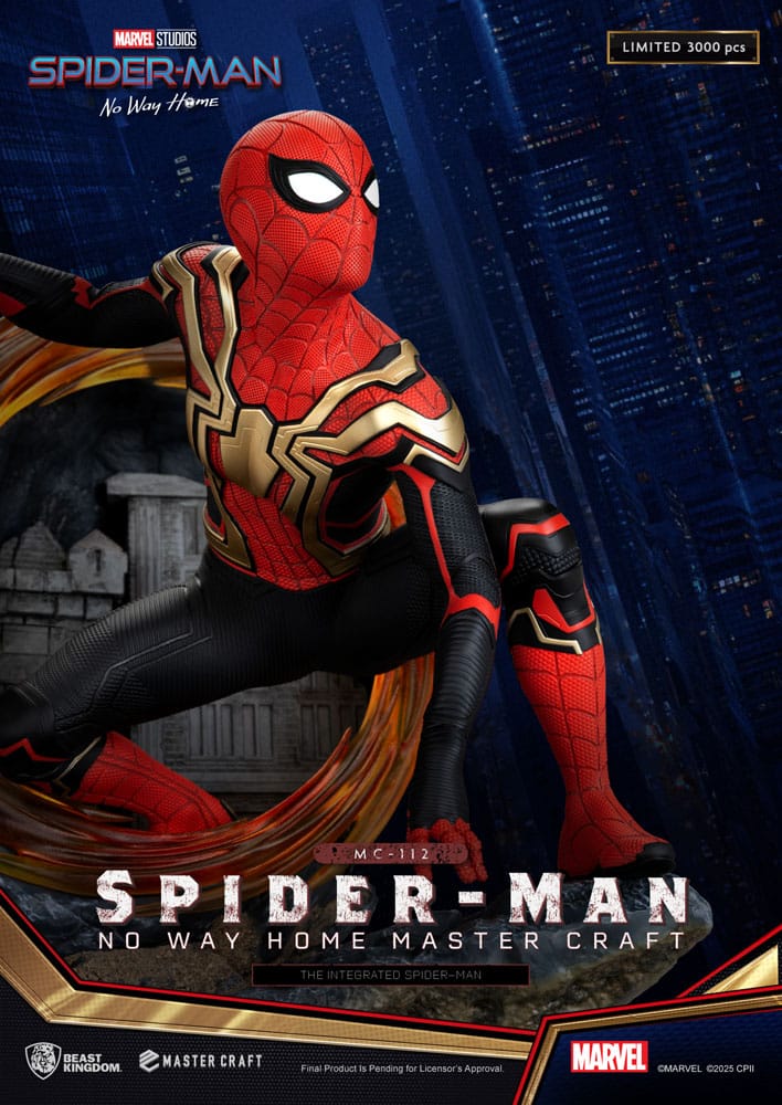 Spider-Man: No Way Home Master Craft Statue The Integrated Spider-Man 31 cm