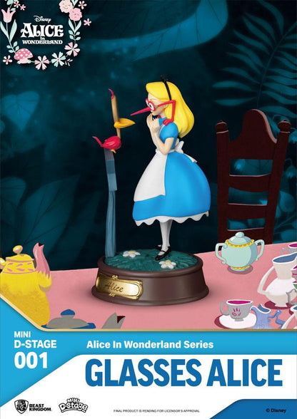 Alice in Wonderland Mini Diorama Stage Statues 6-pack 10 cm