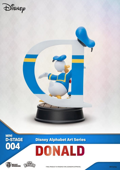 Disney Mini Diorama Stage Statues 6-pack Alphabet Art 10 cm Beast Kingdom Toys