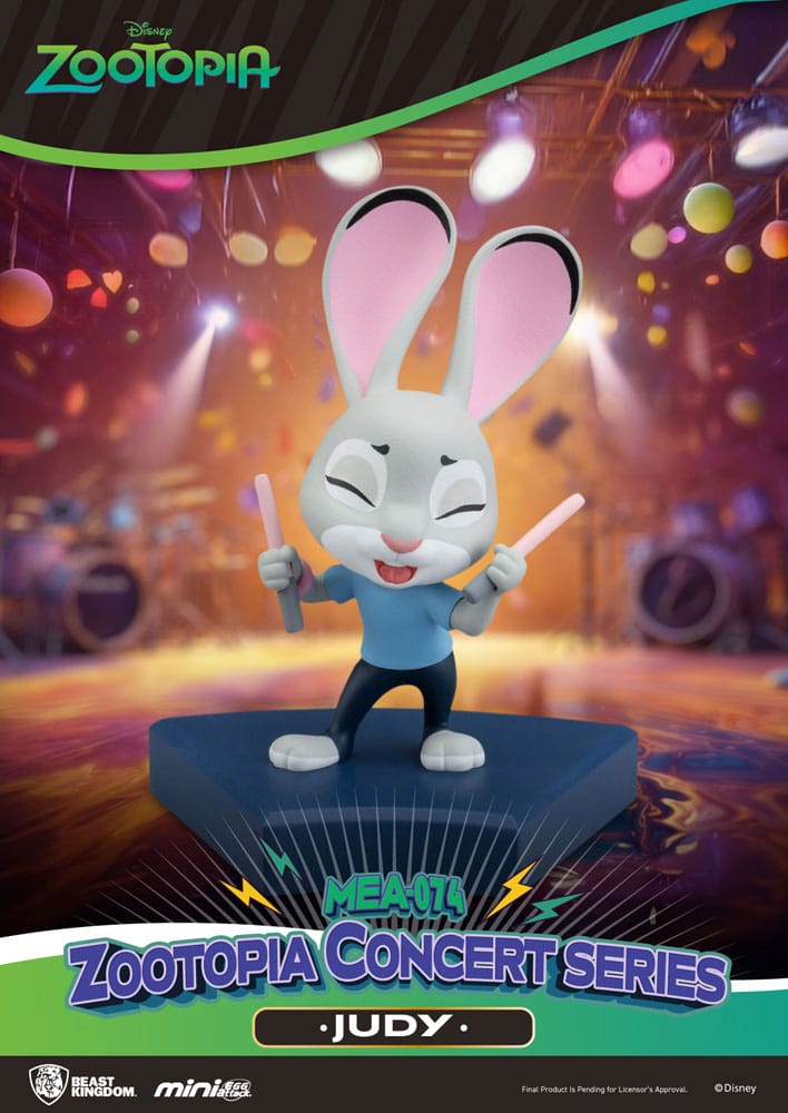 Zootopia Mini Egg Attack Blind Box Figures Concert Series 8 cm Assortment (6) Beast Kingdom Toys