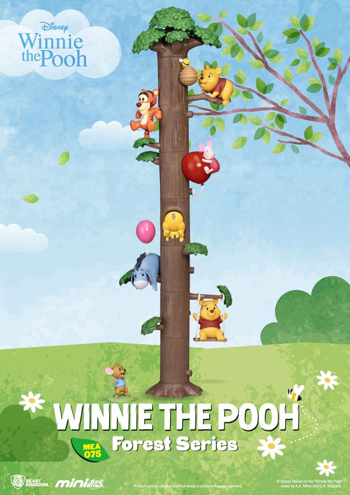 Disney Mini Egg Attack Figures 12 cm Winnie the Pooh Forest Series Assortment (6) Action toys