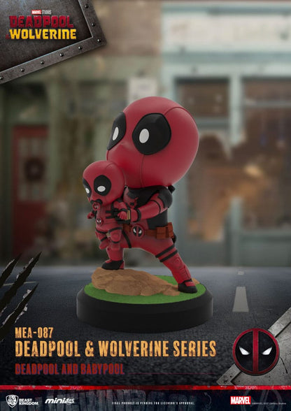 Deadpool 3 Deadpool & Wolverine Series Mini Egg Attack Figures 8 cm Beast Kingdom Toys